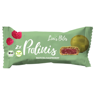 Bio Matcha Himbeer Praline, vegan