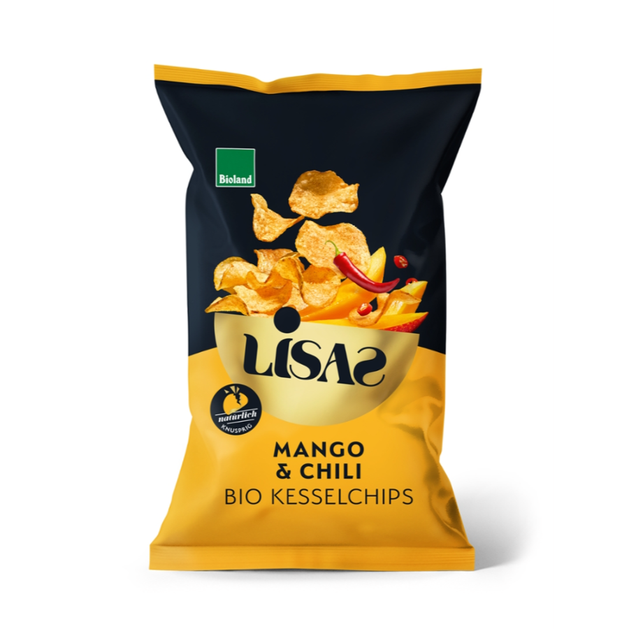 Bio Kesselchips Chili & Mango
