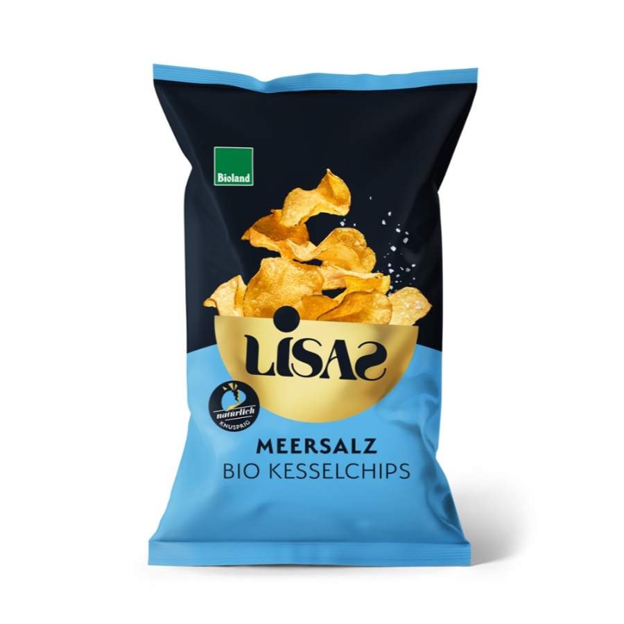 Bio-Kesselchips Meersalz