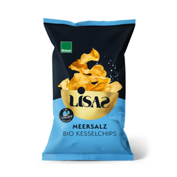 Bio-Kesselchips Meersalz