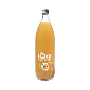 Kombucha au gingembre et tulsi bio