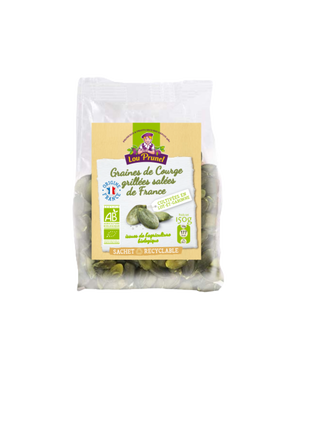 Graines de courge grillées salées bio