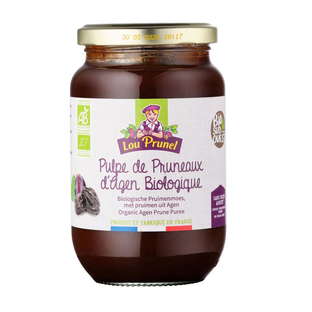 Pulpe de pruneaux biologique sans sucres ajoutés