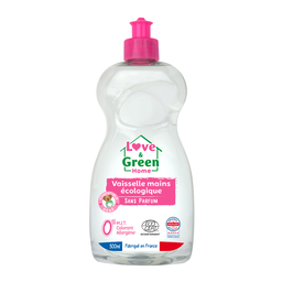 Liquide Vaisselle Sans Parfum Hypoallergénique Certifiée Ecodétergent