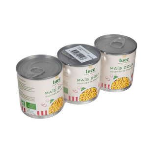 Maïs Doux Bio - 3x 125g