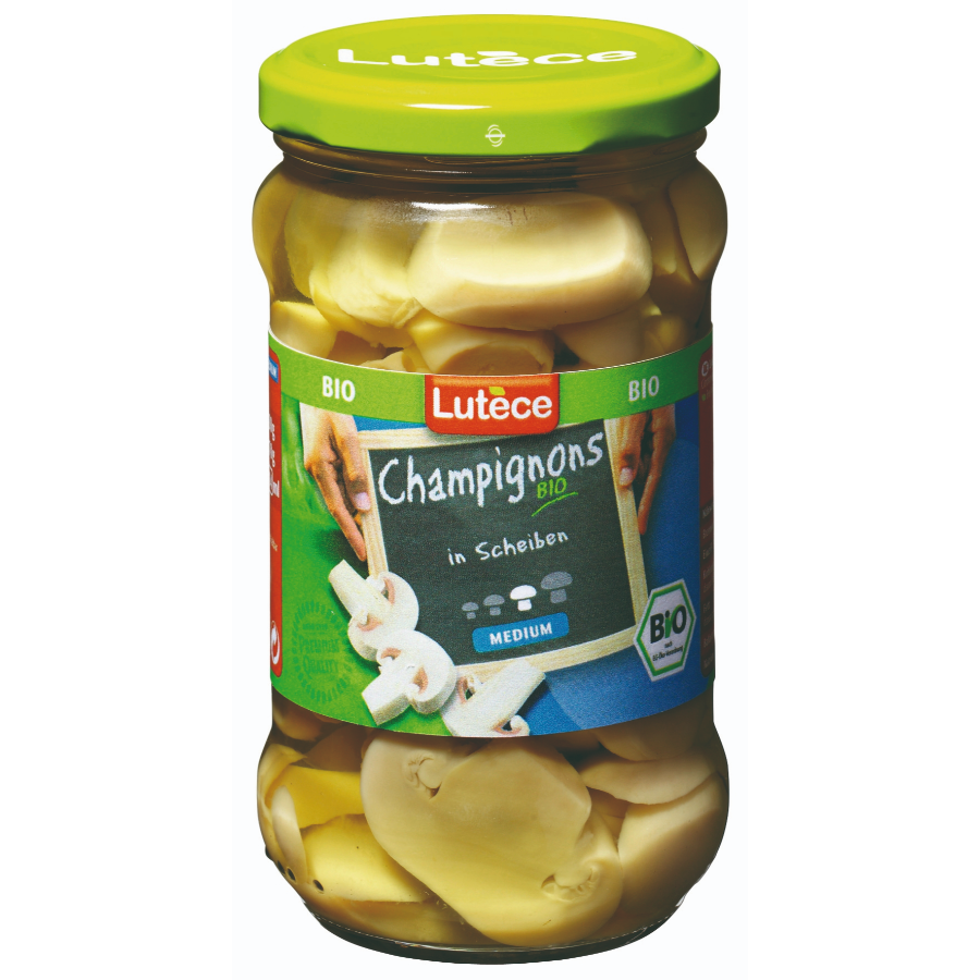 Bio Champignons Scheiben