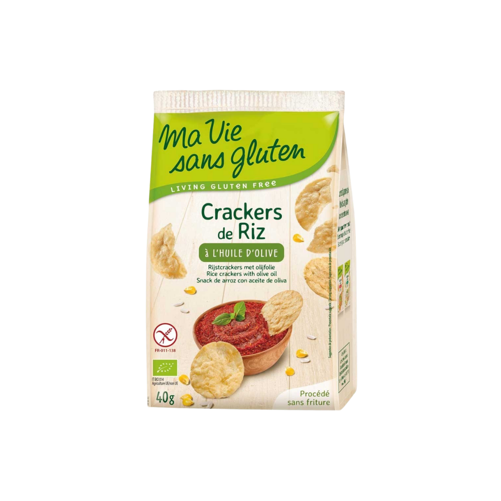 Crackers riz huile d'olive bio