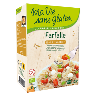 Farfalle riz complet bio