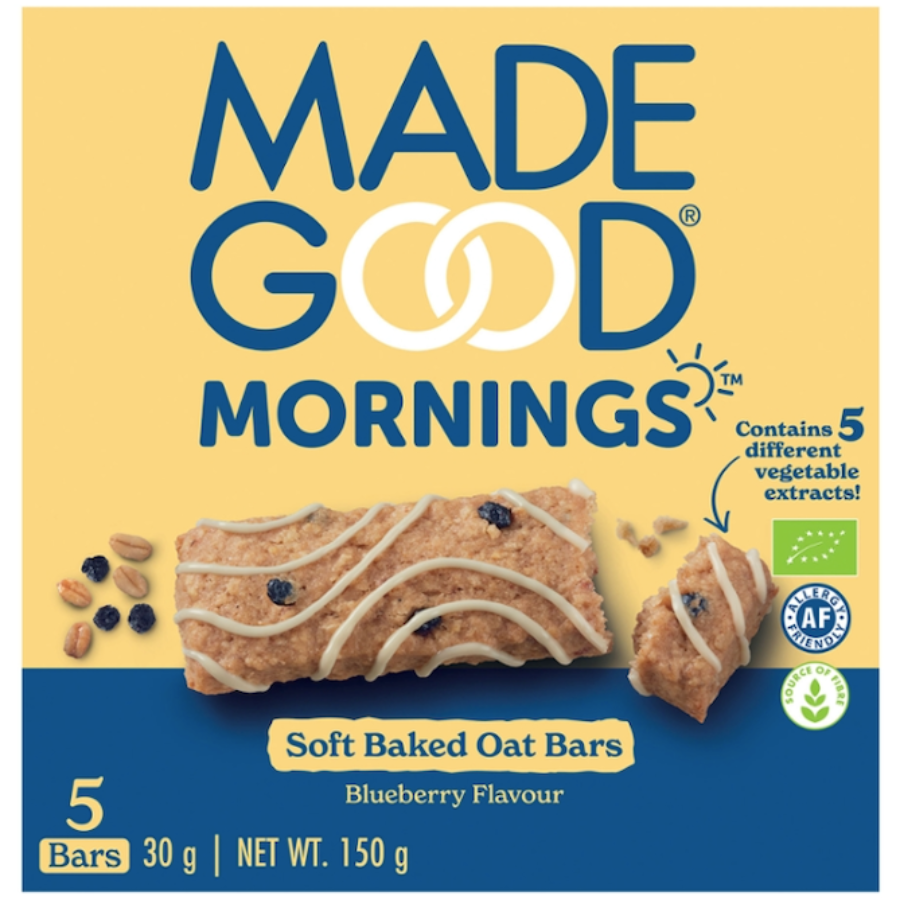 Bio Haferriegel Heidelbeer, 5 Stk.