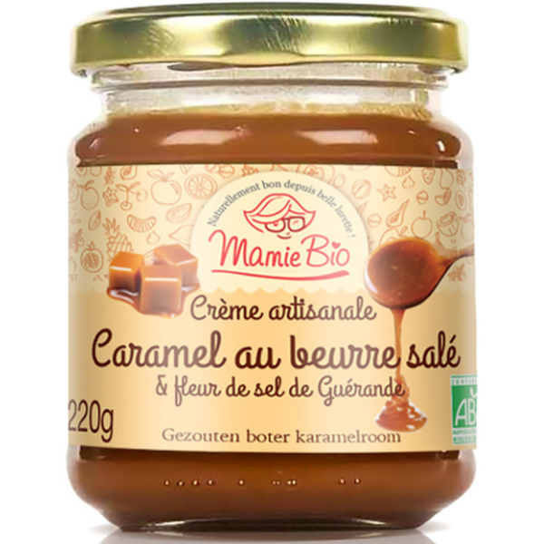 Caramel au beurre salé bio