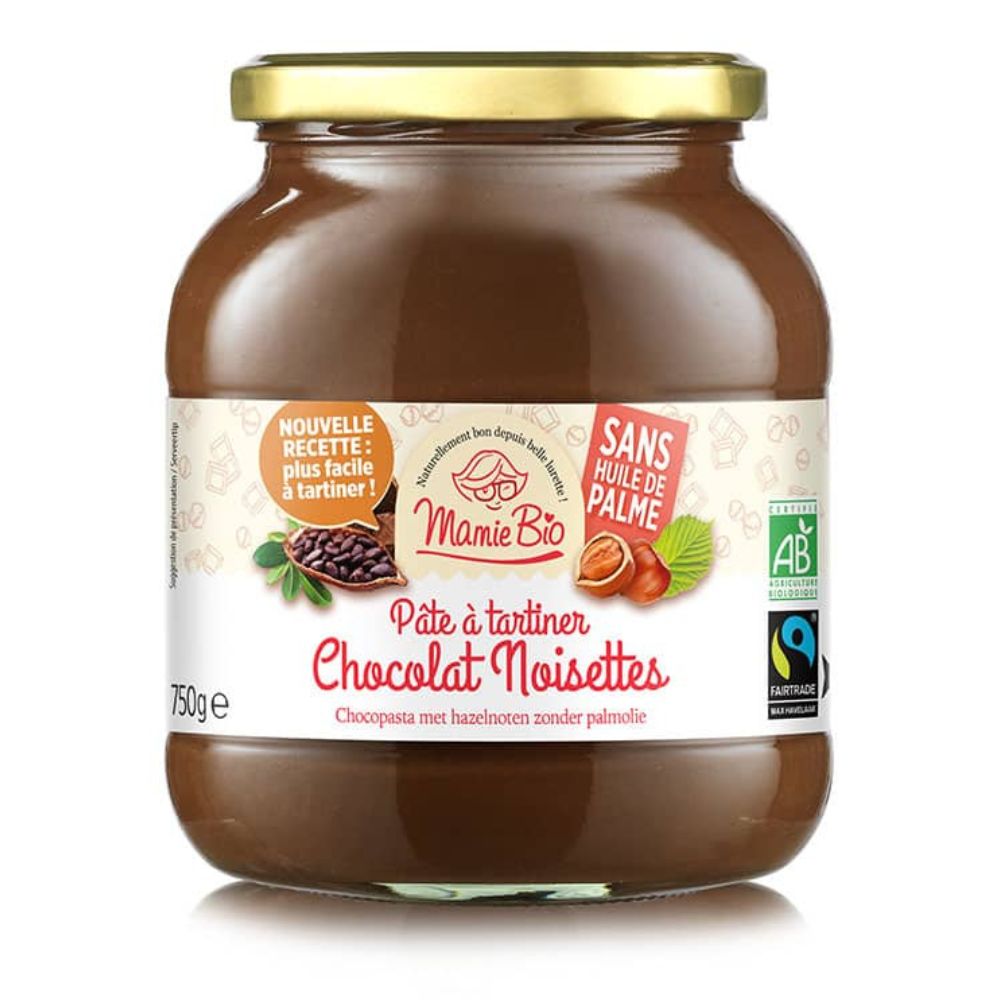Pâte à Tartiner Chocolat Noisette Bio
