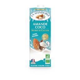 Boisson amande coco bio