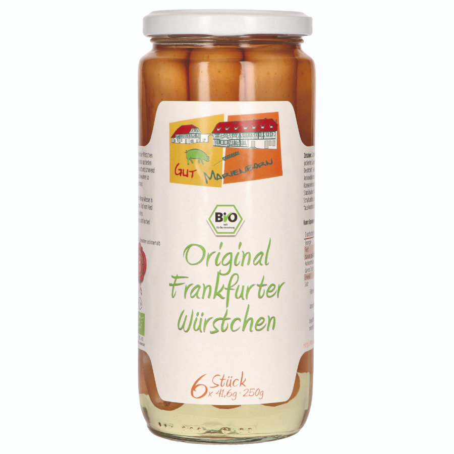 Bio Frankfurter Würstchen