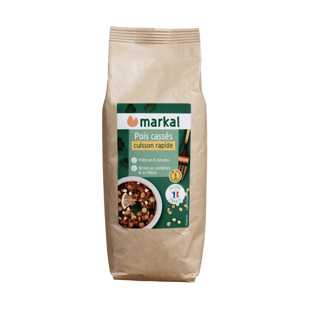 Pois cassés cuisson rapide bio