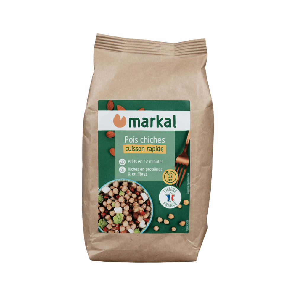 Pois chiches cuisson rapide bio