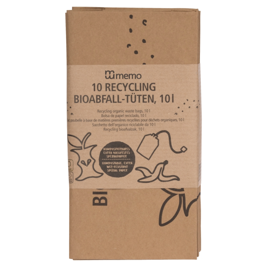 Recycling-Bioabfall-Tüten, 10L