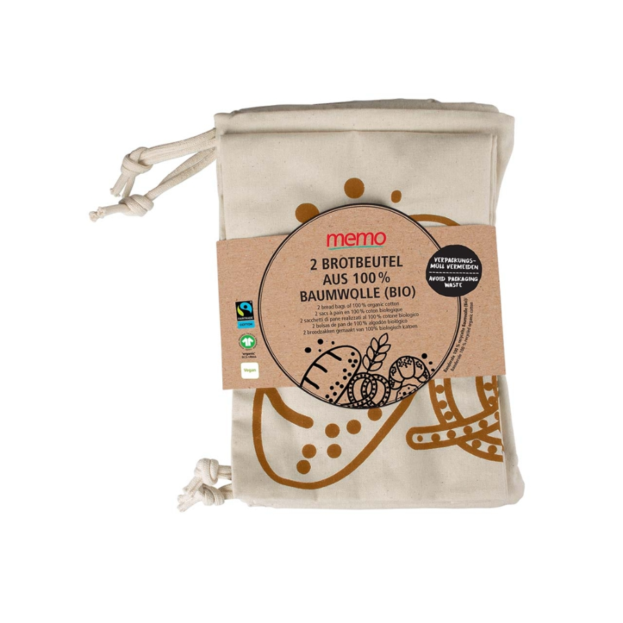 Brotbeutel, 2 Stk.