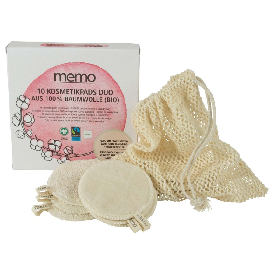 Kosmetikpads Duo, 10 Stk.
