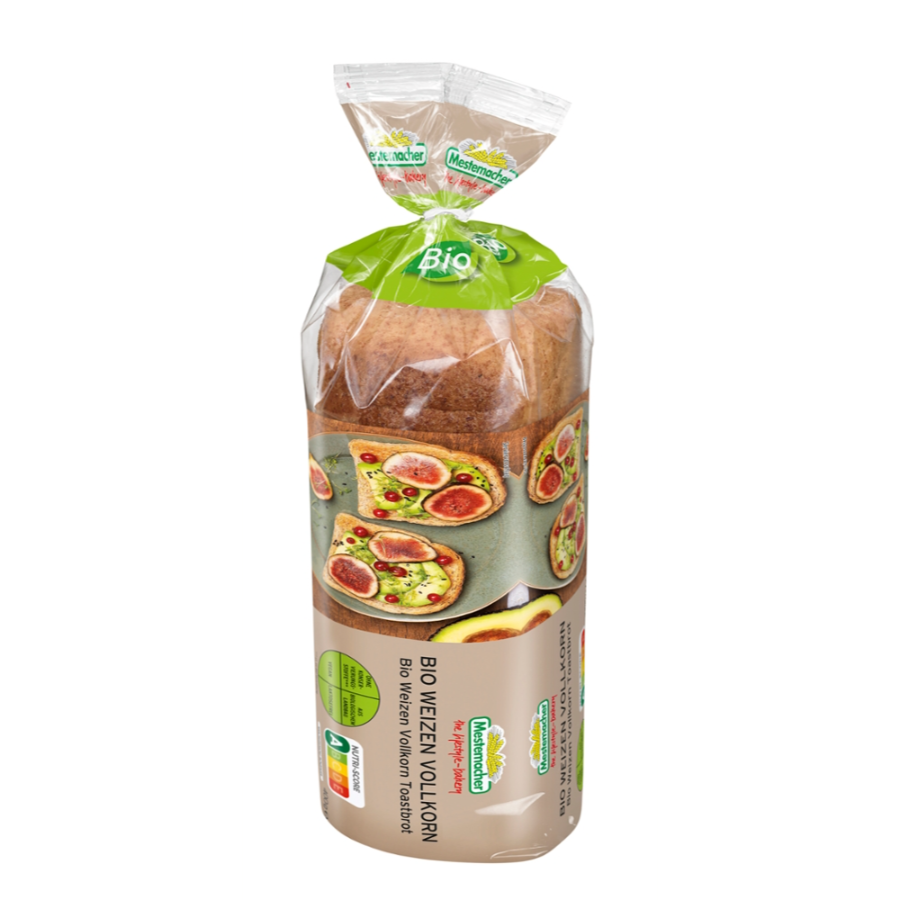Bio Weizen Vollkorn Toastbrot