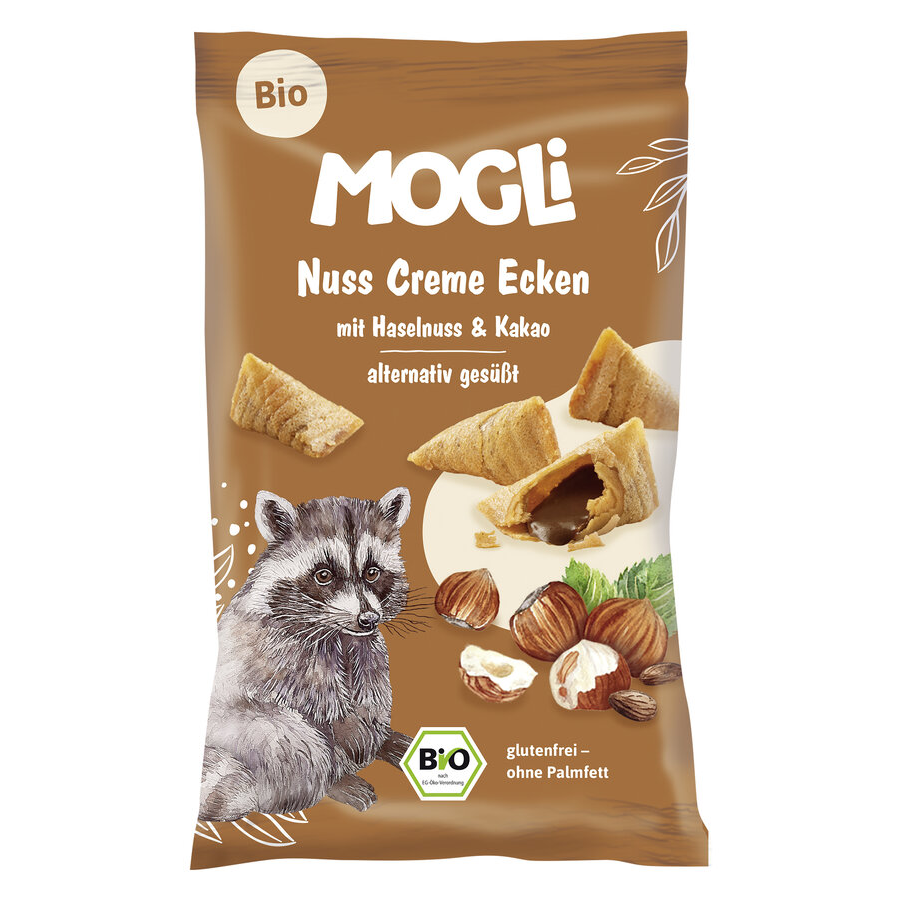 Bio Nuss Creme Ecken mit Haslenuss & Kakao