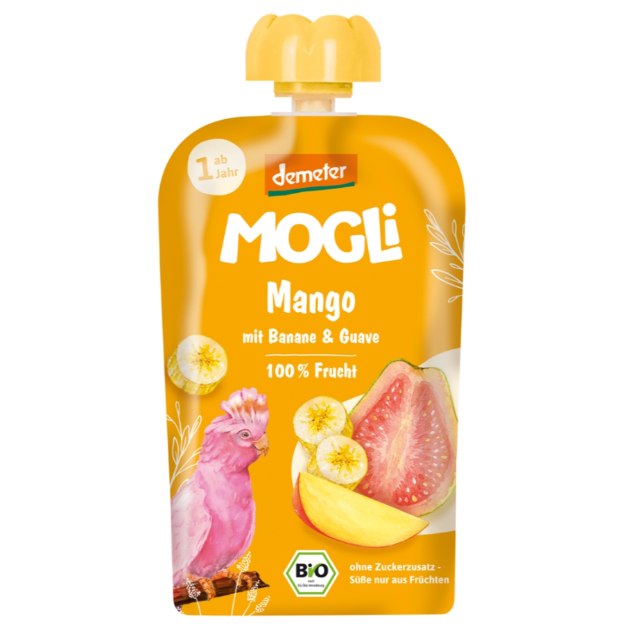 Bio Quetschie Mango-Guave, ab 1. Jahr, demeter
