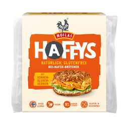 Bio Haffys Haferbrötchen mit Sonnenblumenkernen