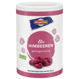 Bio Himbeeren gefriergetrocknet
