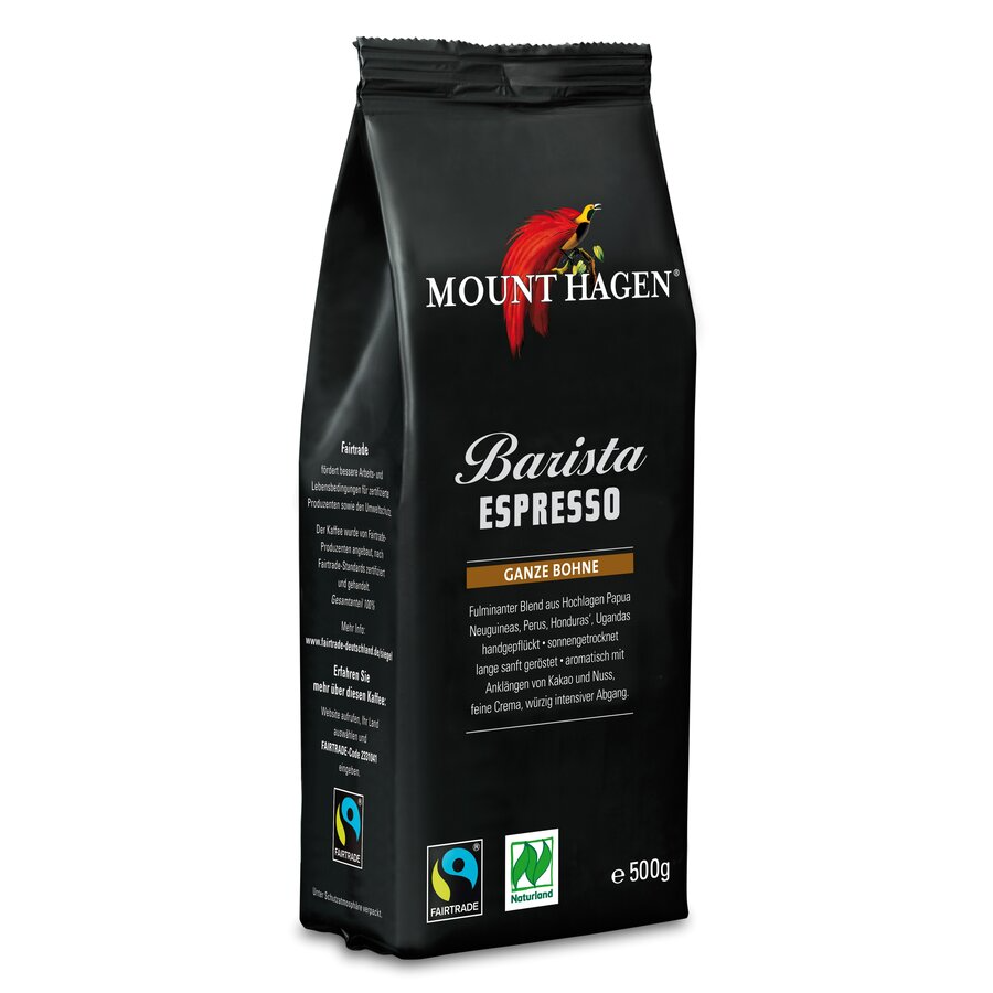 Bio Espresso Barista, ganze Bohne