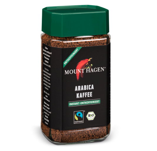 Bio Instantkaffee Arabica entkoffeiniert
