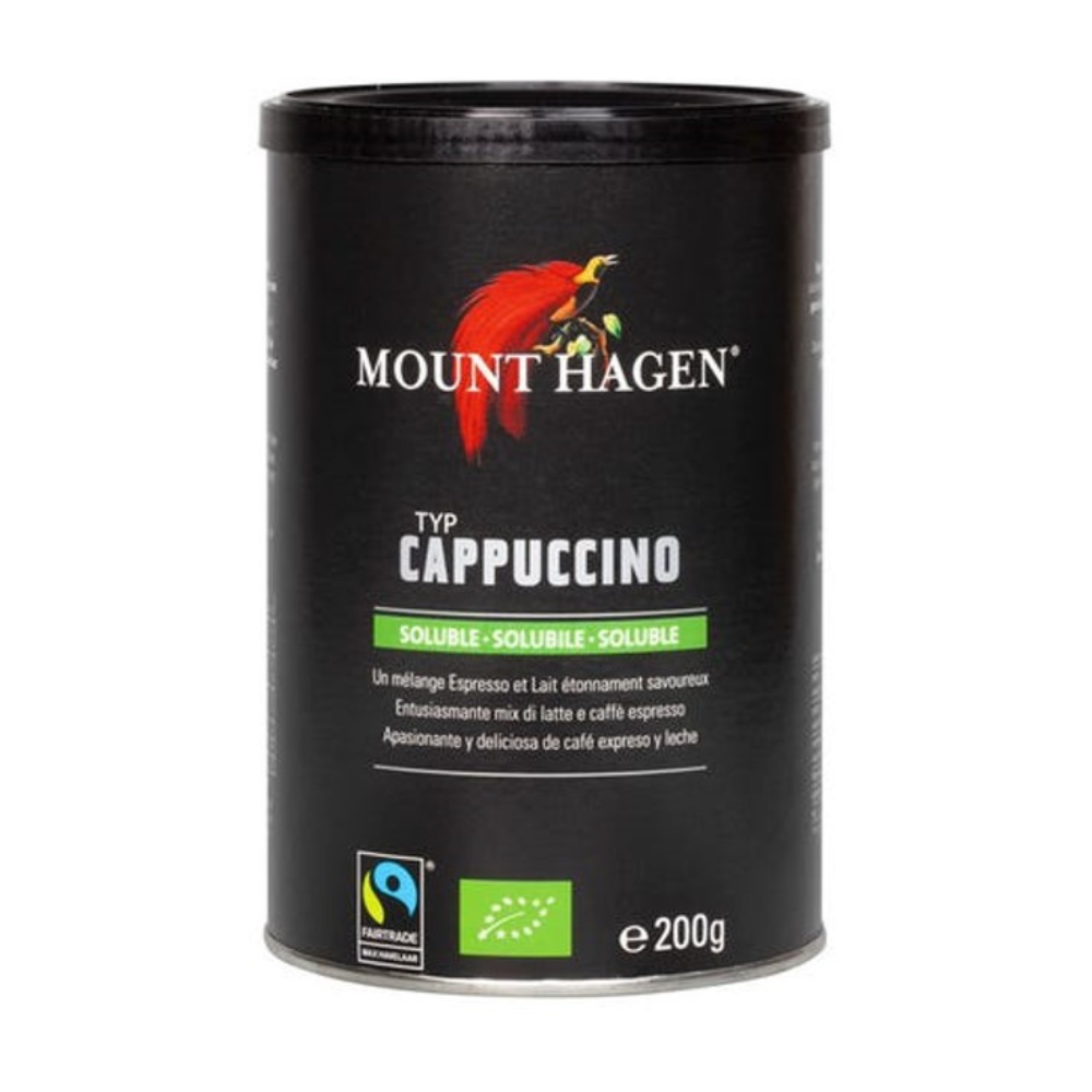 Cappuccino instantané équitable et bio