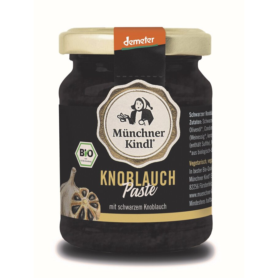 Bio Knoblauchpaste schwarz, demeter