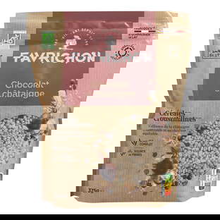 Muesli Croustillant Chocolat Châtaigne Sans Gluten Bio