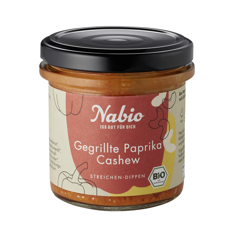 Bio Brotaufstrich Gegrillte Paprika & Cashew