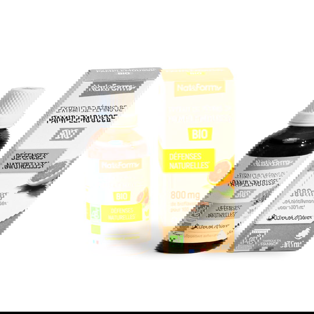 Extrait de pépins de pamplemousse bio 800MG