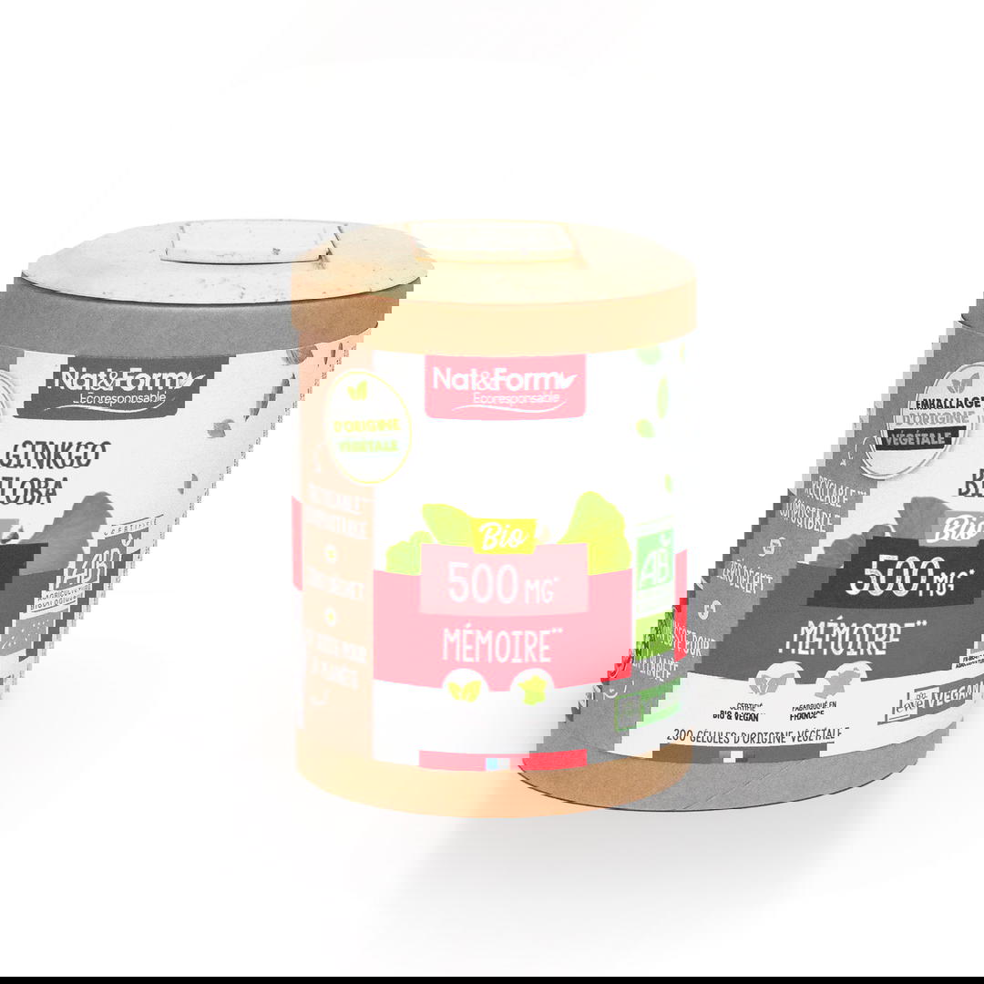 Ginkgo Biloba Bio - Mémoire x 200