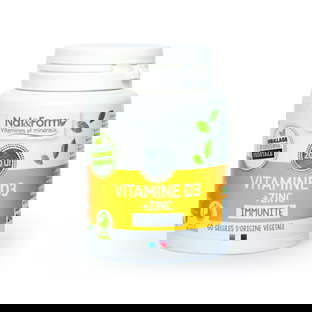 Vitamine D3 + Zinc x 60
