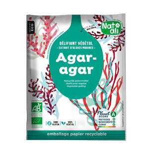 Agar agar bio en poudre