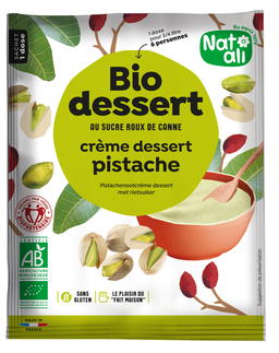 Préparation Pour Crème Dessert Pistache Bio
