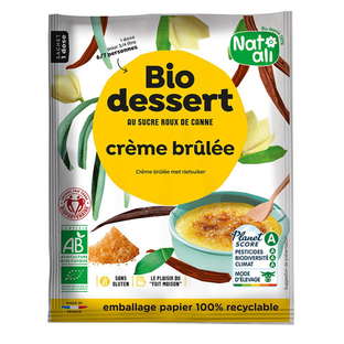 Préparation Pour Crème Brûlée Bio