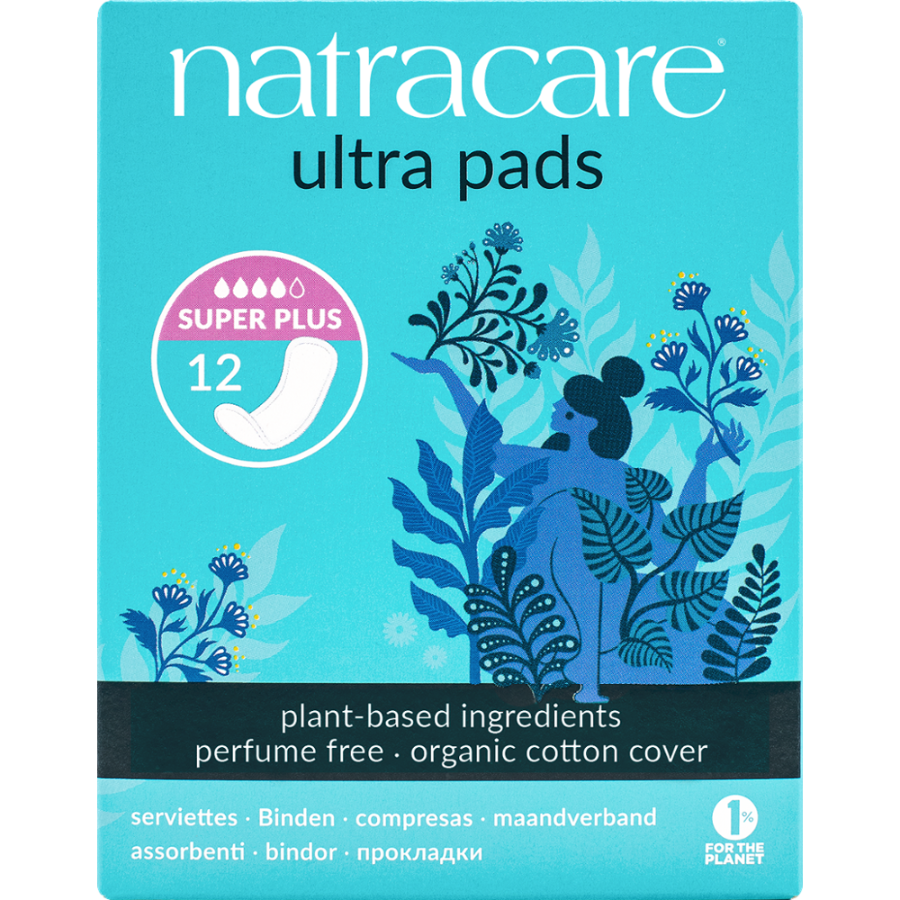 Binden Ultra Plus mit Flügeln, 12 Stk.