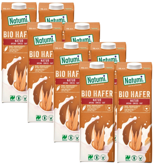 Bio Haferdrink Natur, Karton 8 Stk.