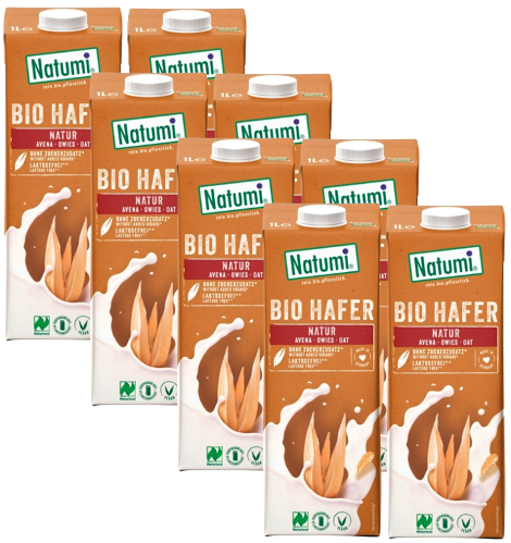 Bio Haferdrink Natur, Karton 8 Stk.