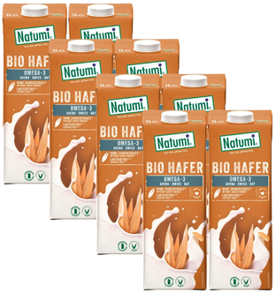 Bio Haferdrink Omega-3, Karton 8 Stk.