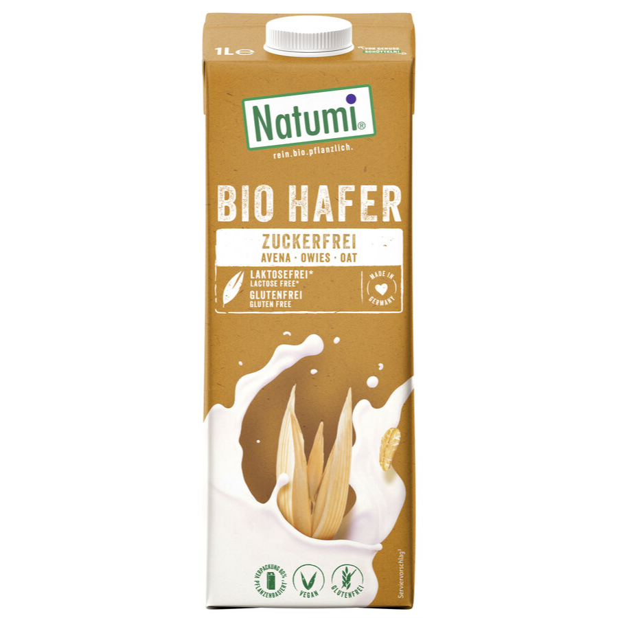 Bio Haferdrink zuckerfrei