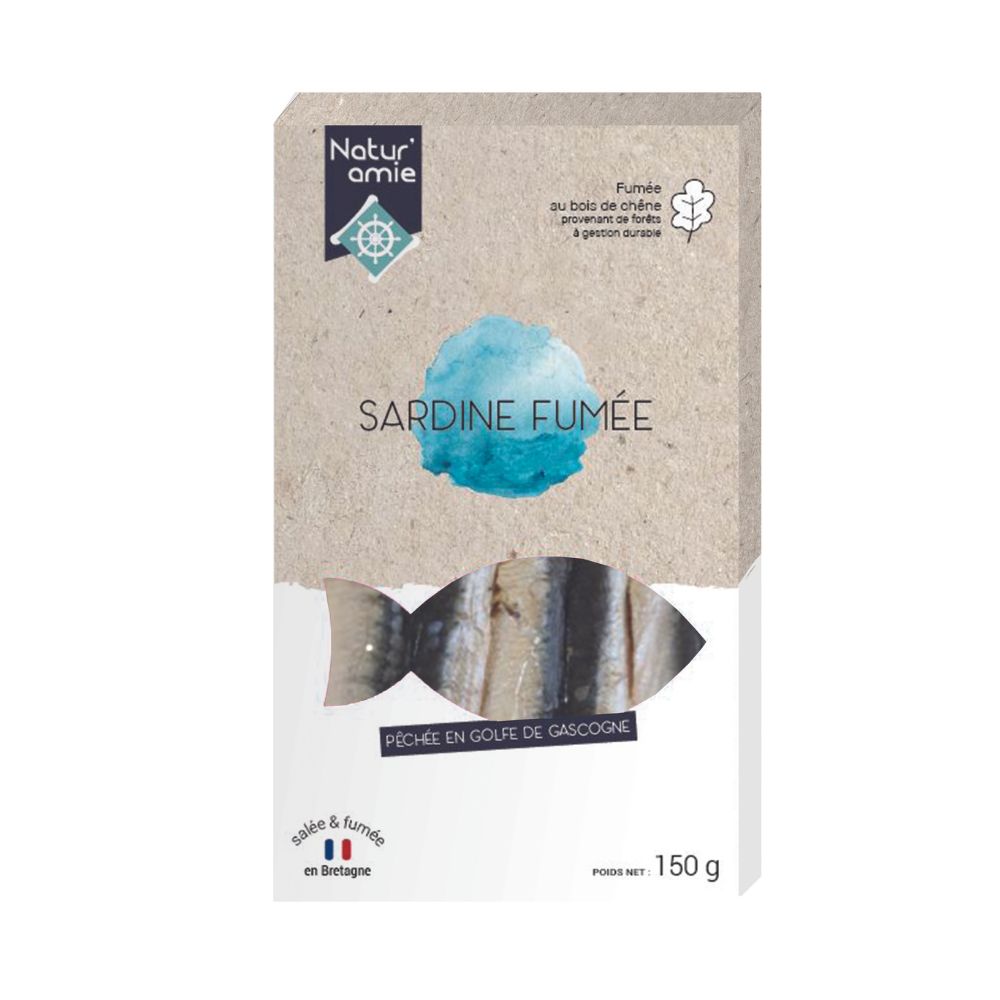 Sardines fumées nature