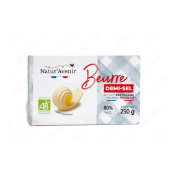 Beurre Moulé Demi-Sel Bio
