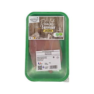Filets de Poulet Fermier Jaune Bio x2