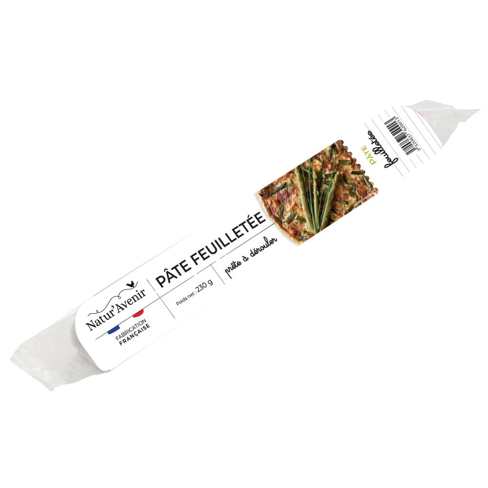 Pâte feuilletée à dérouler bio