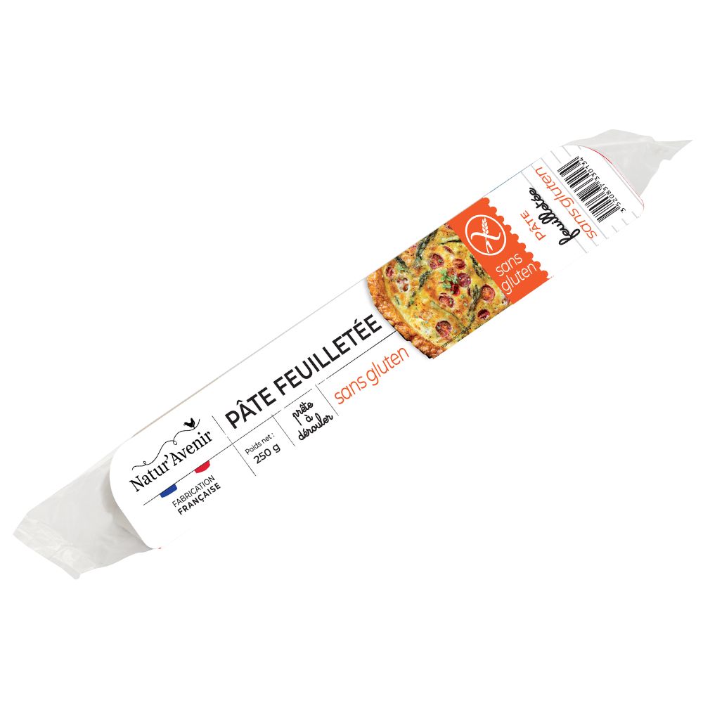 Pâte feuilletée sans gluten bio