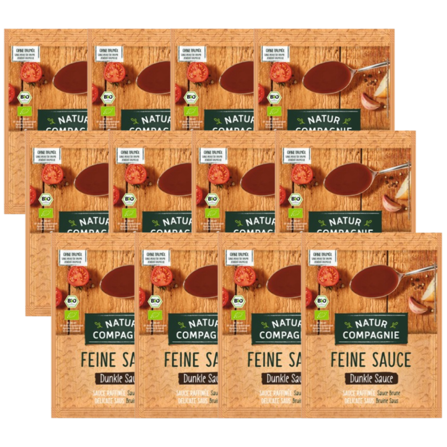 Bio Sauce Dunkel, Karton 12 Stk.
